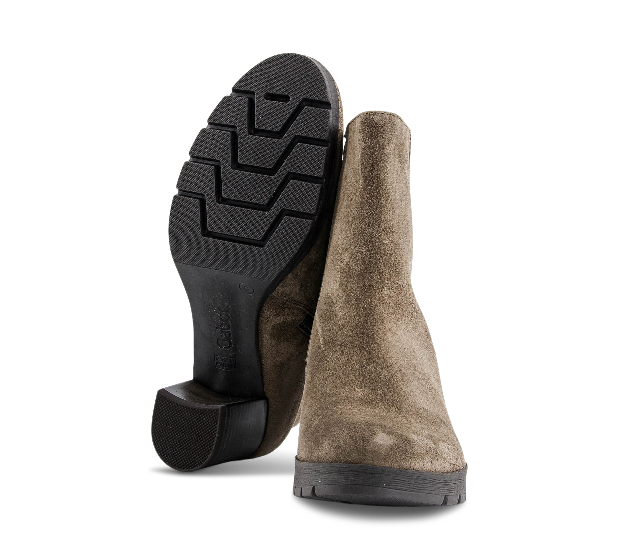 Gabor Klassische Stiefelette beige/taupegrau