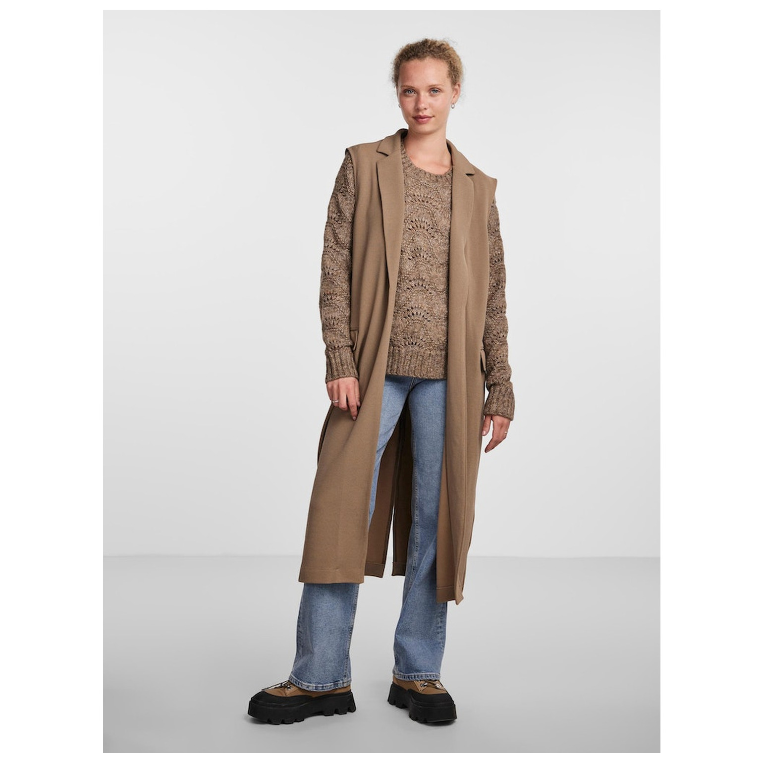 Pieces PCJANA LONG VEST BC