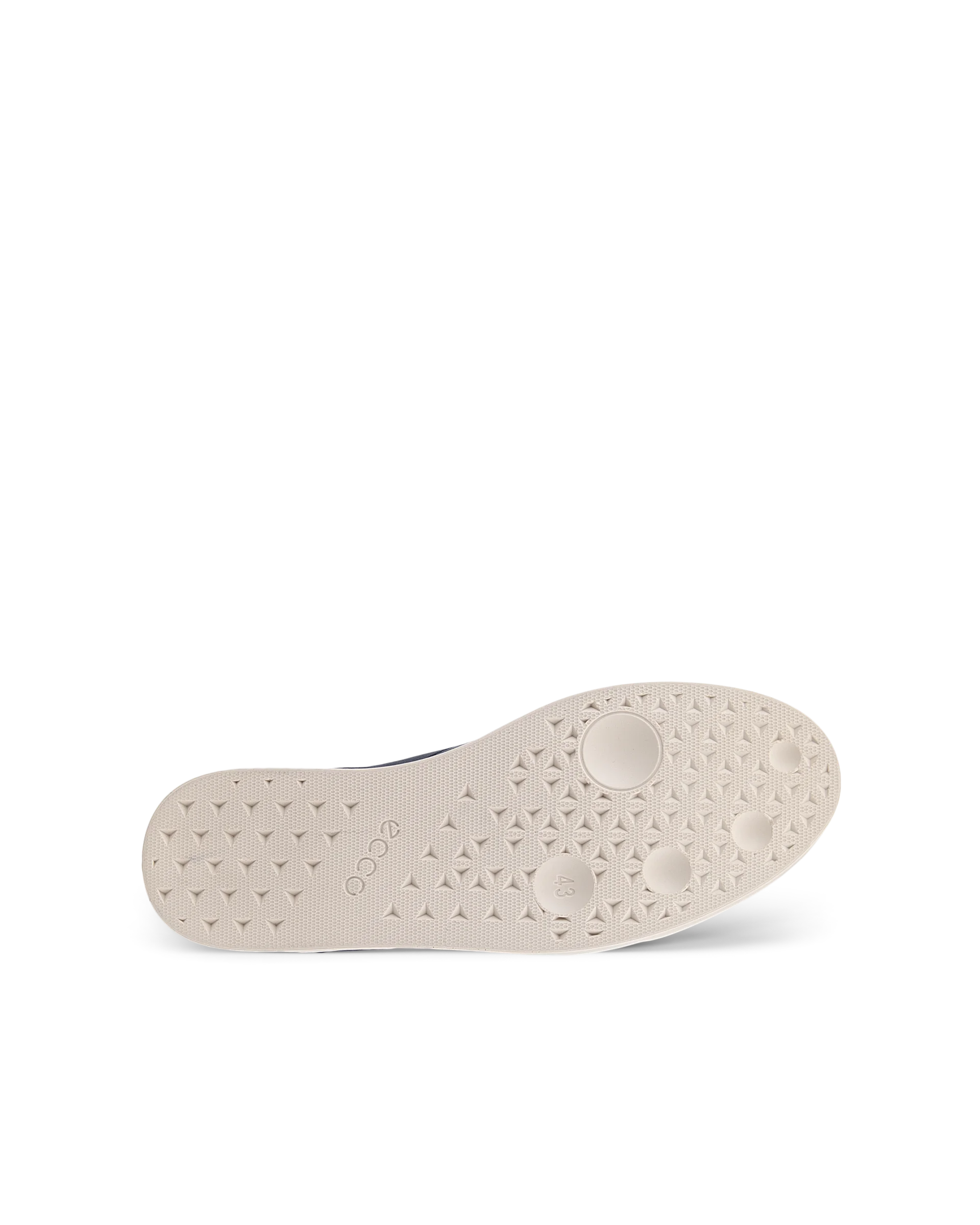ECCO STREET LITE M Herren Ledersneaker Blau