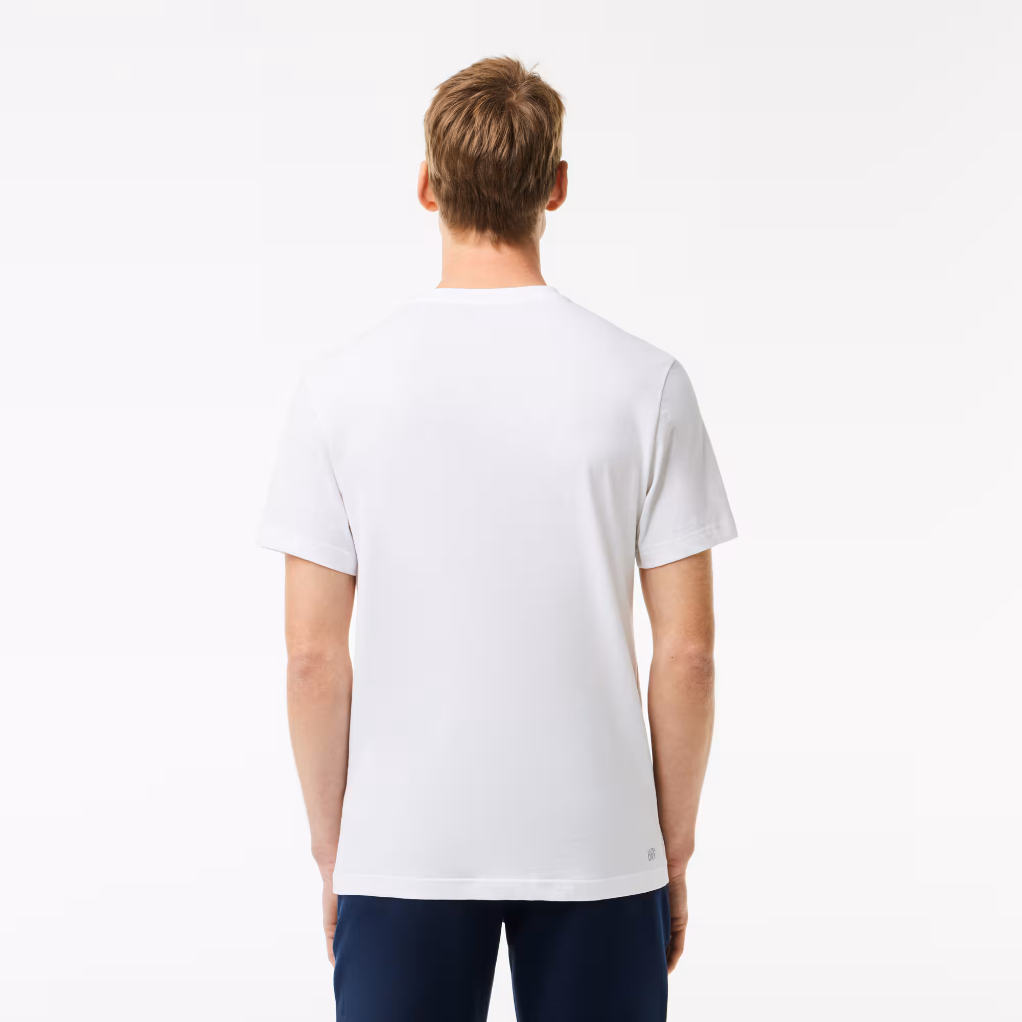 Ultra-Dry Sport-T-Shirt mit Aufdruck T-Shirts - Weiss - Lacoste - Herren