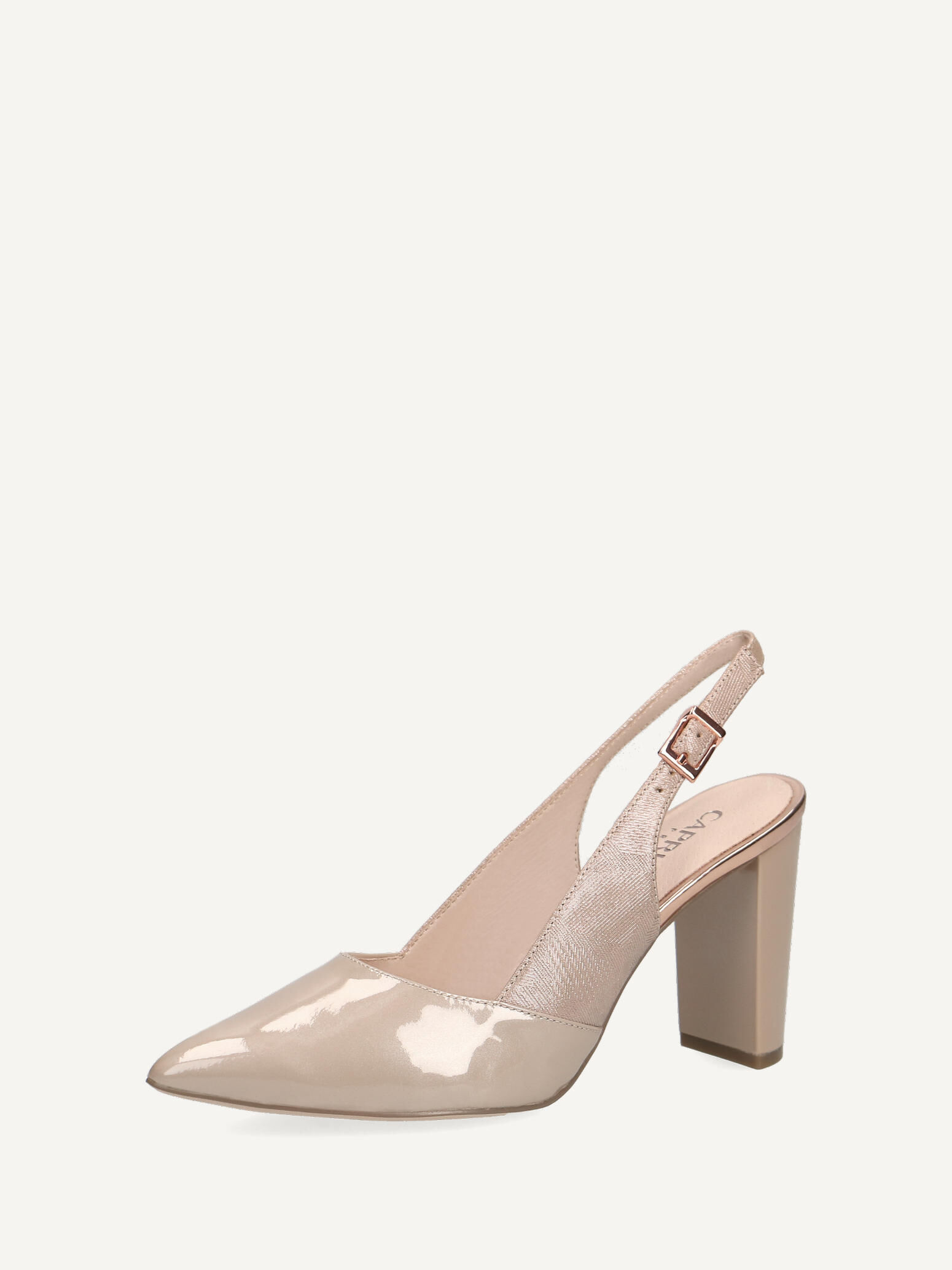 Lederslingpumps