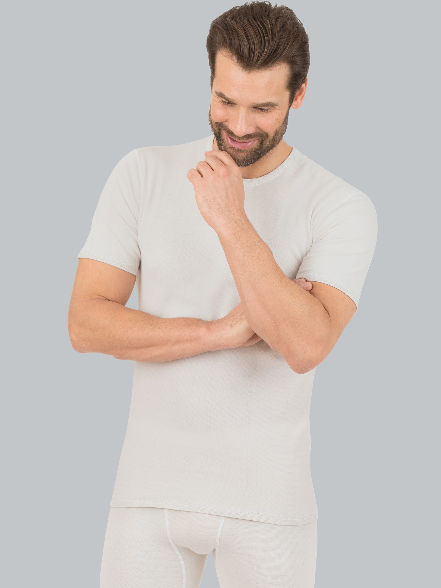 Funktionsshirt Weiss