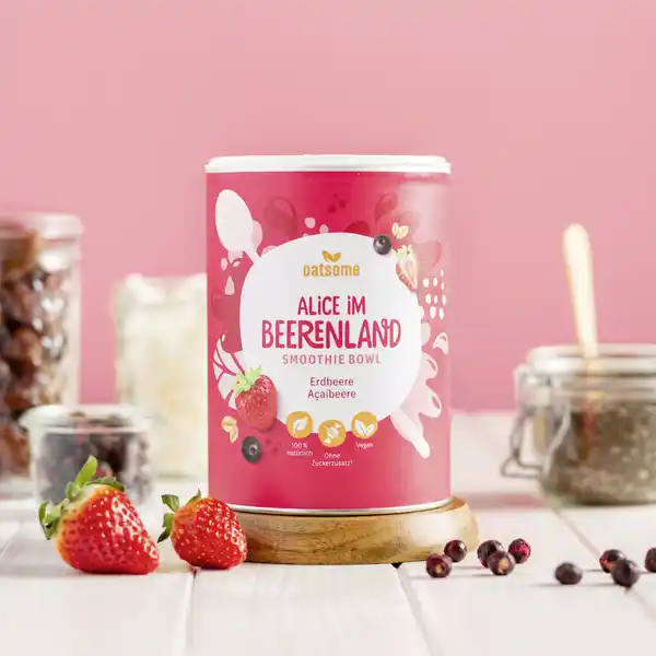 Smoothie Bowl Alice im Beerenland
