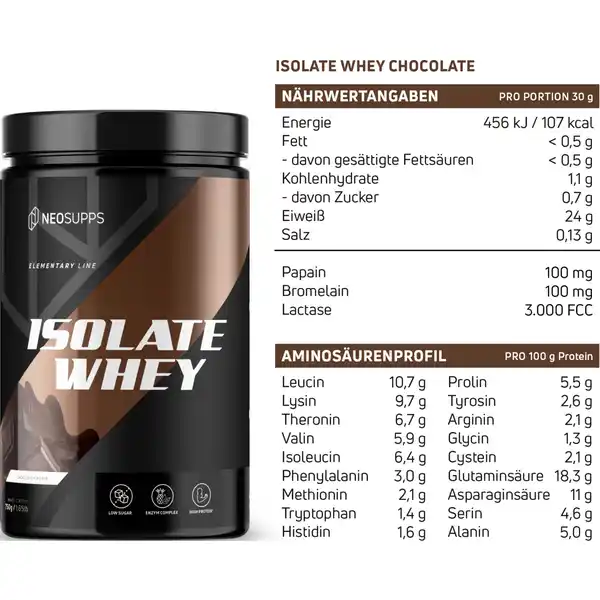 Isolate Whey Chocolate