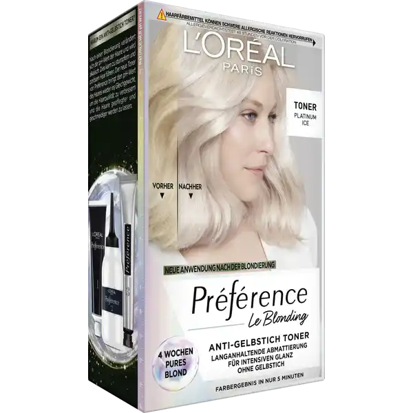 Préférence Le Blonding Toner 01 Platinum Ice