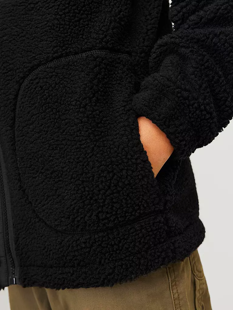 JACK & JONES Jungen Fleecejacke JORVESTERBRO  schwarz