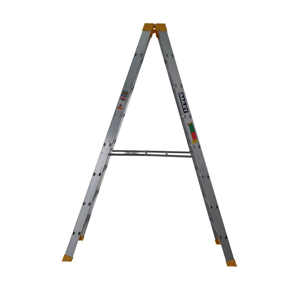 BAILEY Pro Aluminum Double Sided Ladder 8 FS13965