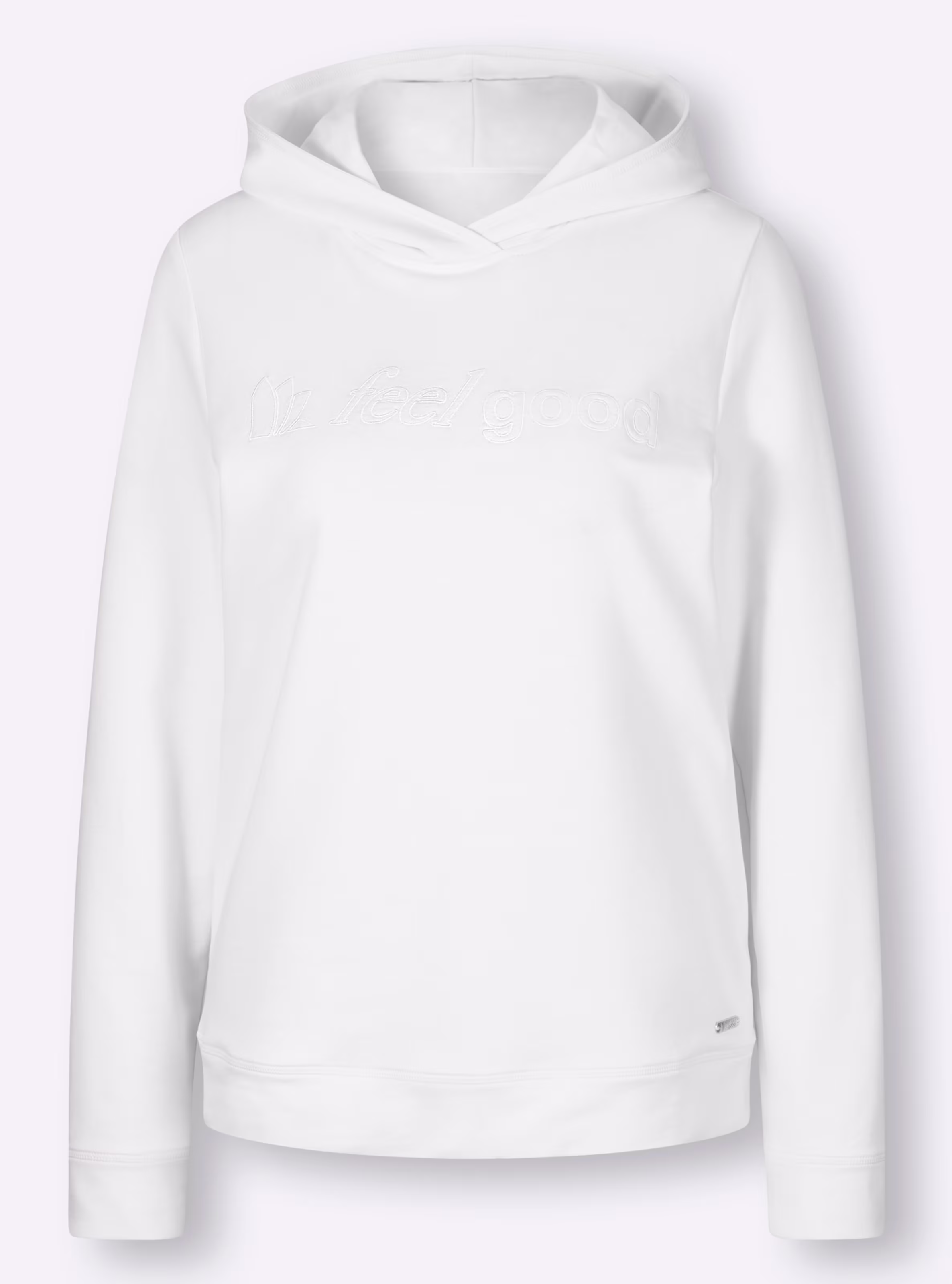 feel good Shirt in weiß