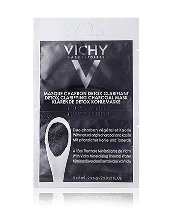Vichy Pureté Thermale Detox Clarifying Charcoal Mask 2x6ml