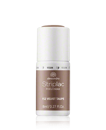 Alessandro Striplac Peel or Soak 152 Velvet Taupe 8ml