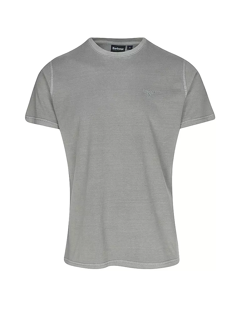 BARBOUR T-Shirt hellgrau