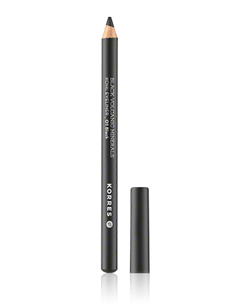Korres Black Volcanic Minerals Eyeliner Kohl Eyeliner 01 Black 1,14g