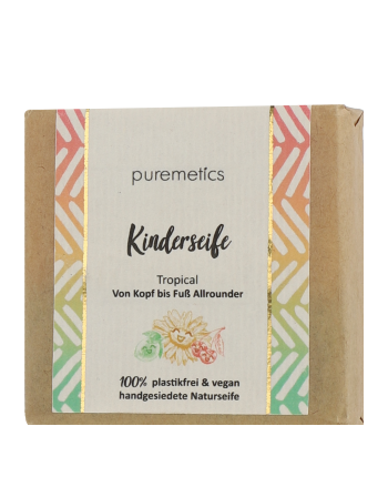 puremetics Natur-Seifen Kinderseife Tropical Allrounder 60g