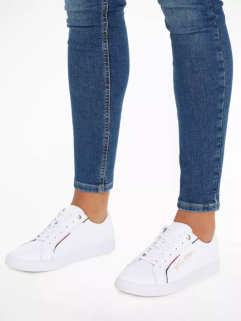 TOMMY HILFIGER Sneaker weiss