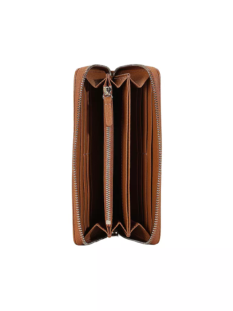 COCCINELLE Geldbörse METALLIC SOFT camel