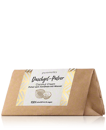 puremetics Duschgel-Pulver Coconut Cream 100g