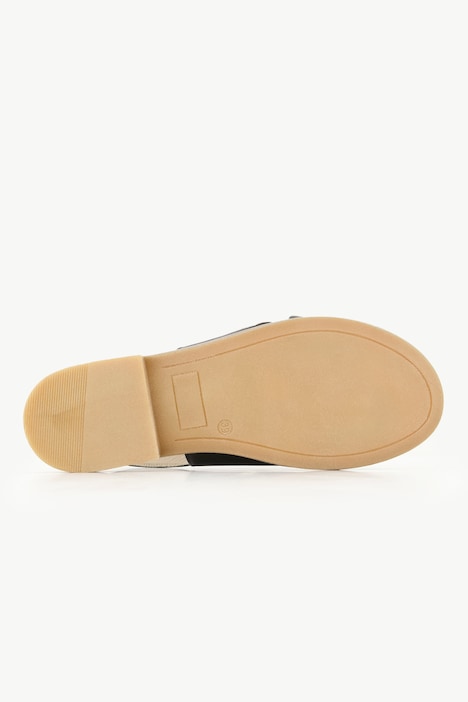 Ledersandalen, elastische Fersenriemen, Weite H