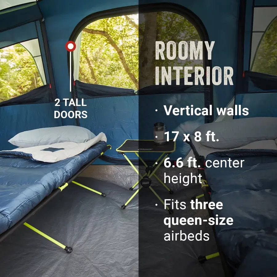 Sunlodge&trade; 10-Person Camping Tent, Blue Nights