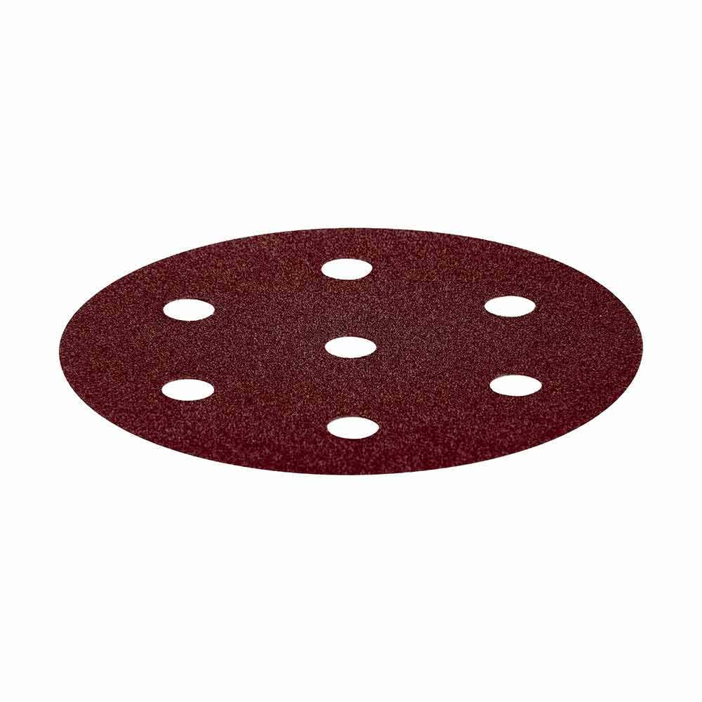 FESTOOL 90mm 80G Hook & Loop Sanding Disc for Wood Cutting - RUBIN2 - 50 Piece 499079