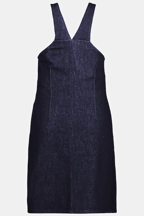Bellieva-Latzhosenkleid, A-Linie, Umstandskleid, GOTS