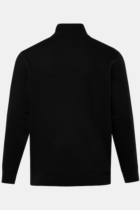 STHUGE Troyer, Sweat, Zippkragen, Badge, bis 8 XL