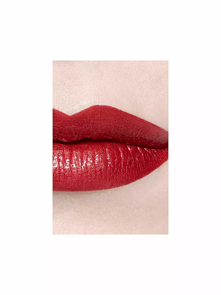 CHANEL  DER FEUCHTIGKEITSSPENDENDE, AUFPOLSTERNDE, HOCHGLÄNZENDE UND FARBINTENSIVE LIPPENSTIFT MIT LANGEM HALT. 3G rot