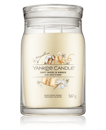 Yankee Candle Signature Soft Wool & Amber 567g