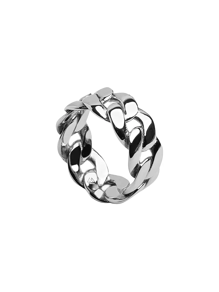 WARPEDSENSE Ring BIG CUBAN silber