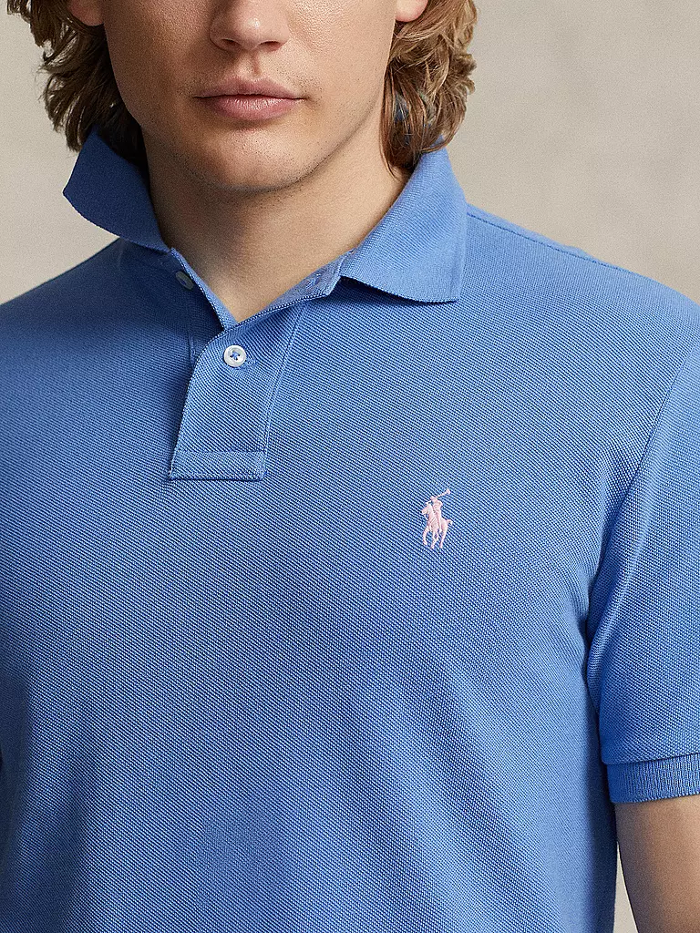 POLO RALPH LAUREN Poloshirt Custom Slim Fit blau