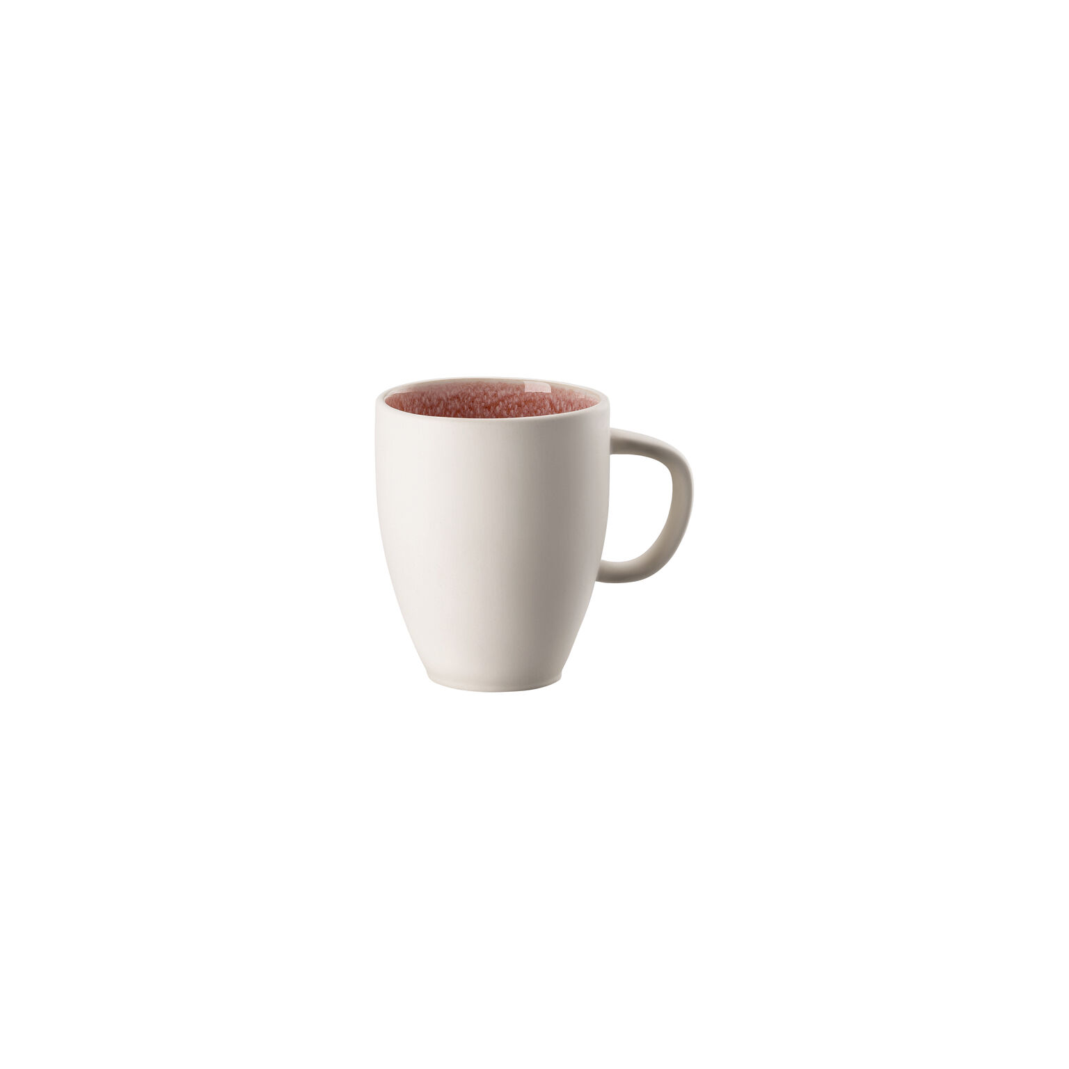 Junto Rose Quartz Becher mit Henkel