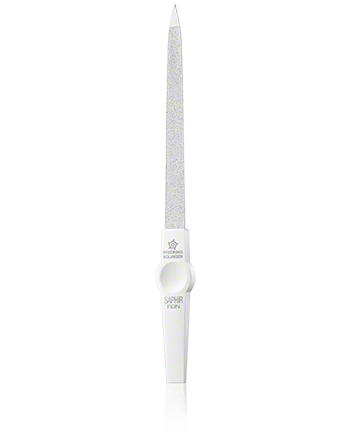 Pfeilring Nagelfeilen Saphir-Nagelfeile weiß 18cm