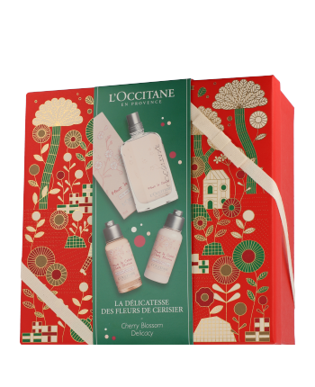 L'Occitane Fleur de Cerisier La Delicatesse Des Fleurs De Cerisier Set 75ml-75ml-75ml
