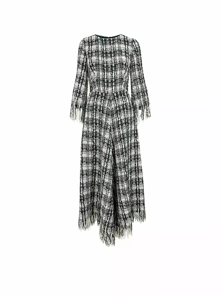 ANELIA PESCHEV Abendkleid CARO FRINGE grün