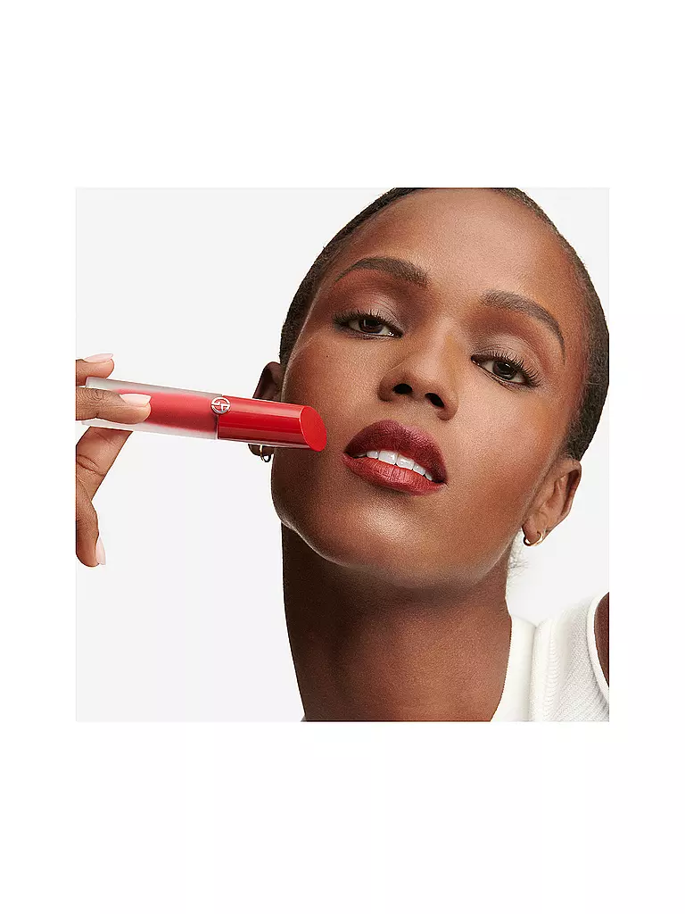GIORGIO ARMANI COSMETICS Lippenstift - Lip Maestro Satin ( 10 In Love )  dunkelrot