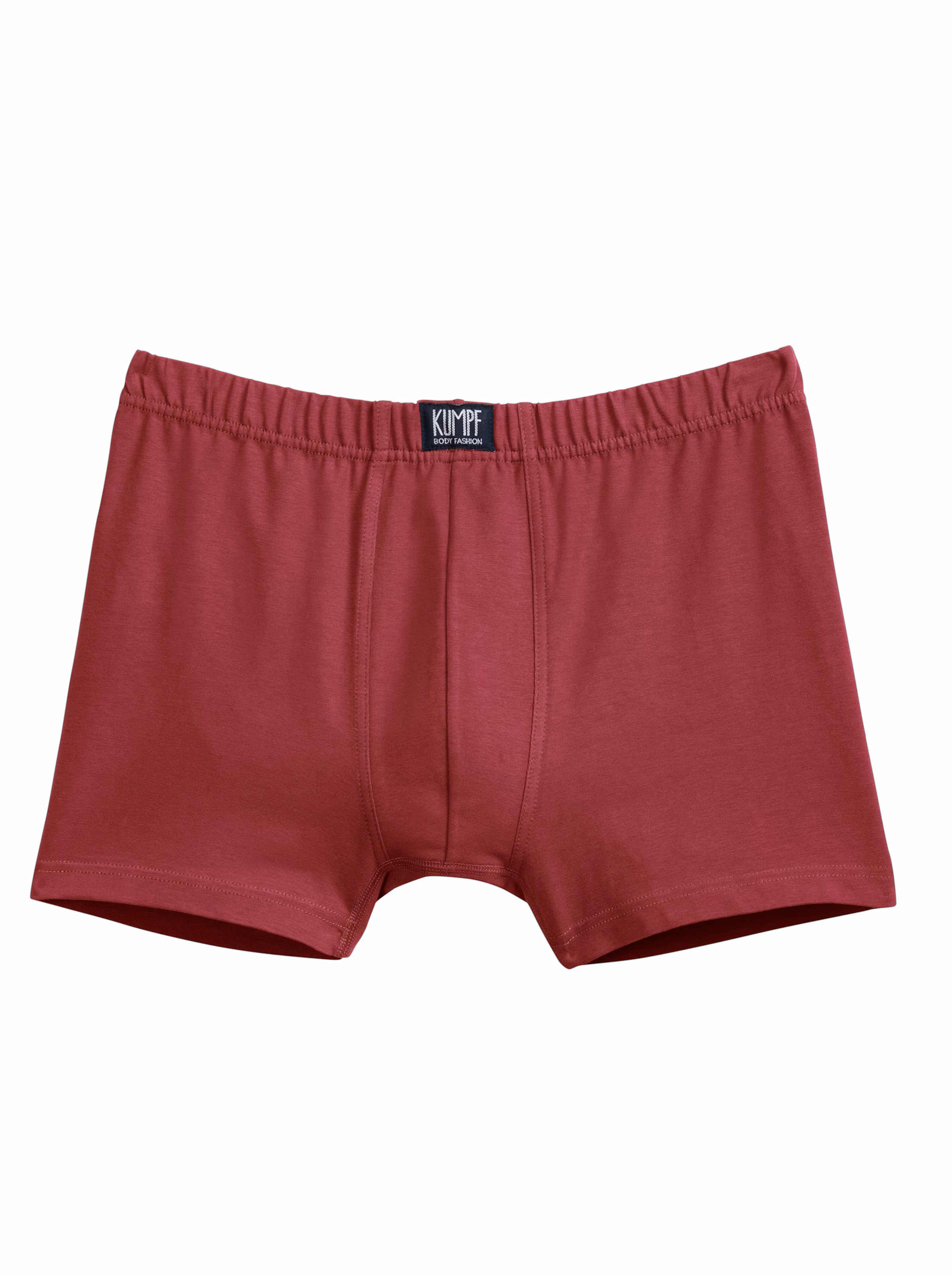 Kumpf Pants in mittelgrau + weinrot