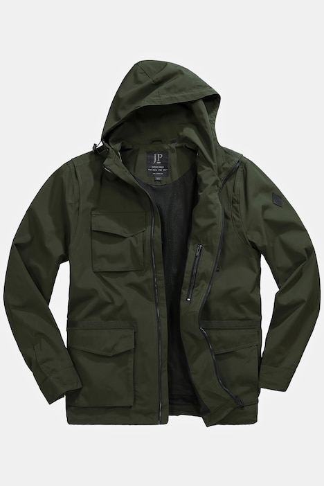 Fieldjacket, Ripstop, Kapuze, viele Taschen