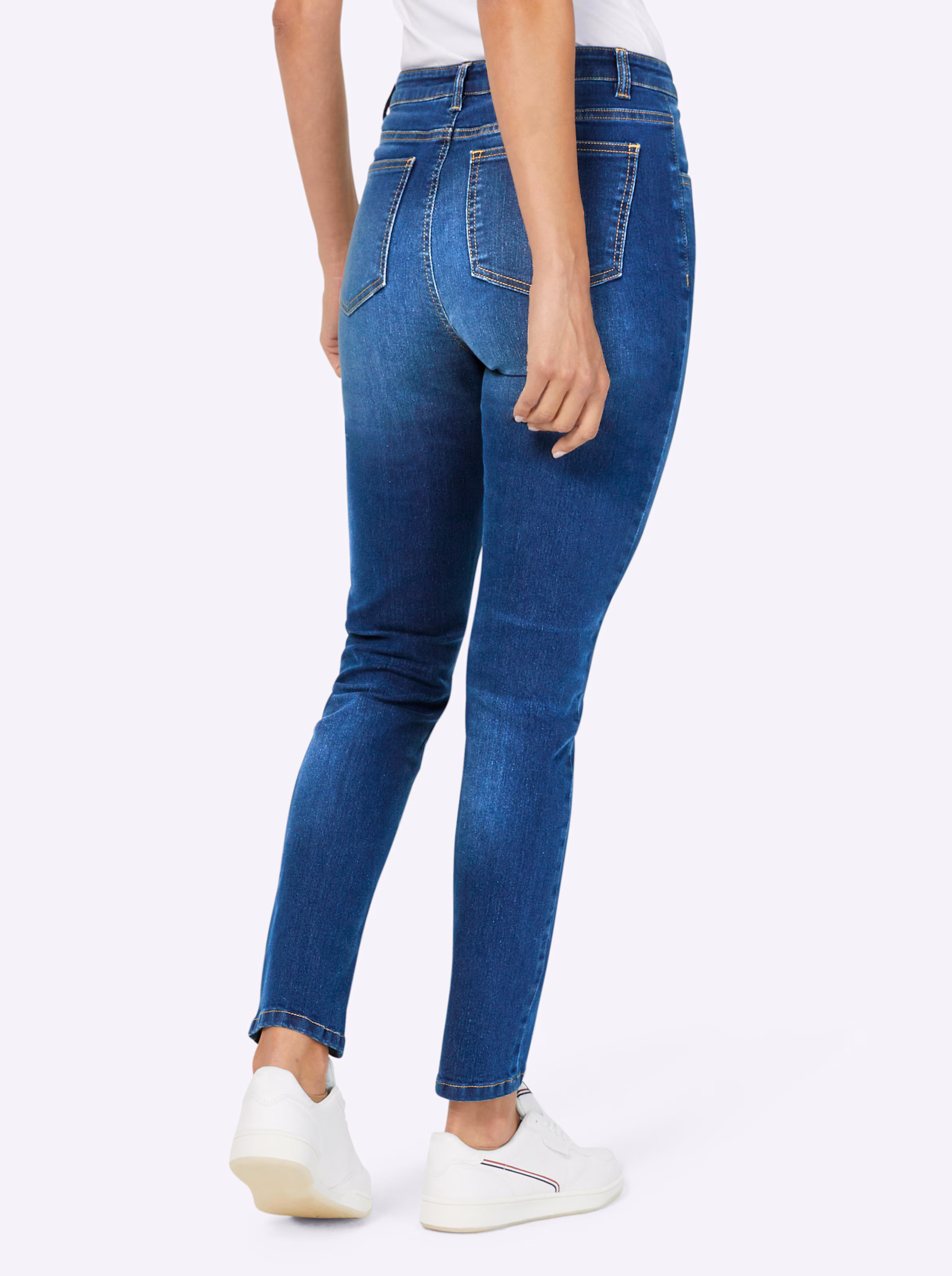 heine Jeans in blue-stone-washed