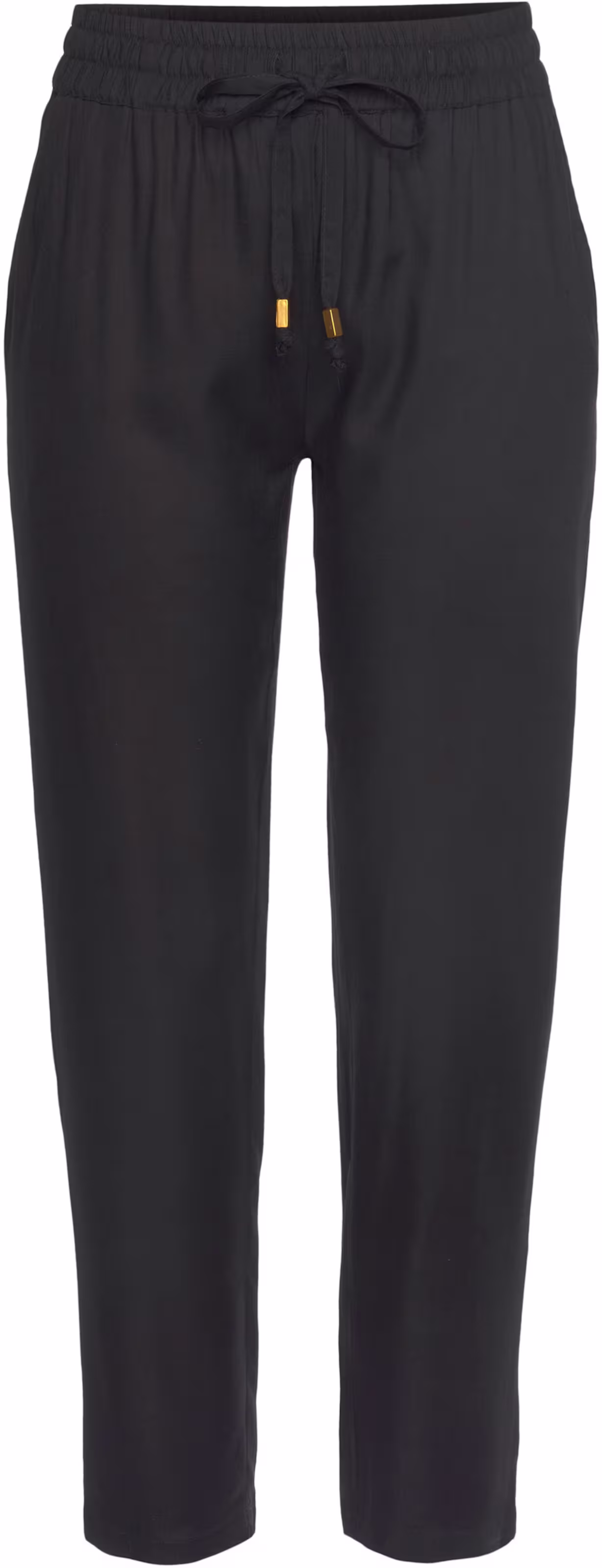 LASCANA Schlupfhose in schwarz