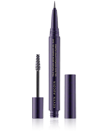 Kevyn Aucoin True Feather Brow Marker Gel Duo Dark Brunette 0,4ml+1,9ml