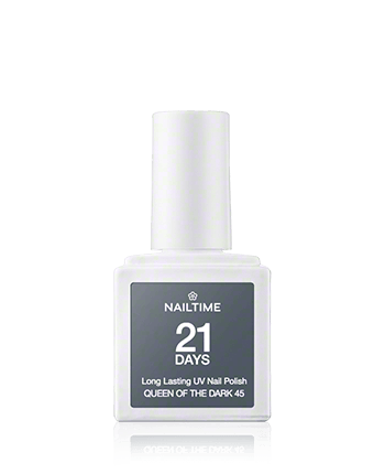 Nailtime 21 Days Long Lasting UV Nail Polish 45 Queen of the Dark 8ml