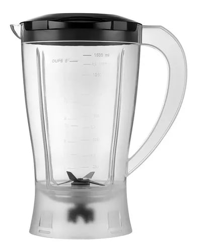 Liquidificador Mondial Easy Power L-550 1.5 L preto com jarra de polipropileno 127V