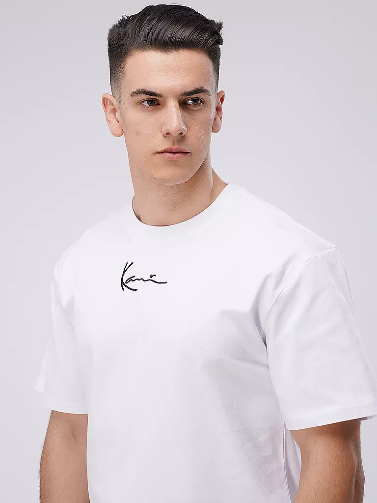 KARL KANI T-Shirt weiss