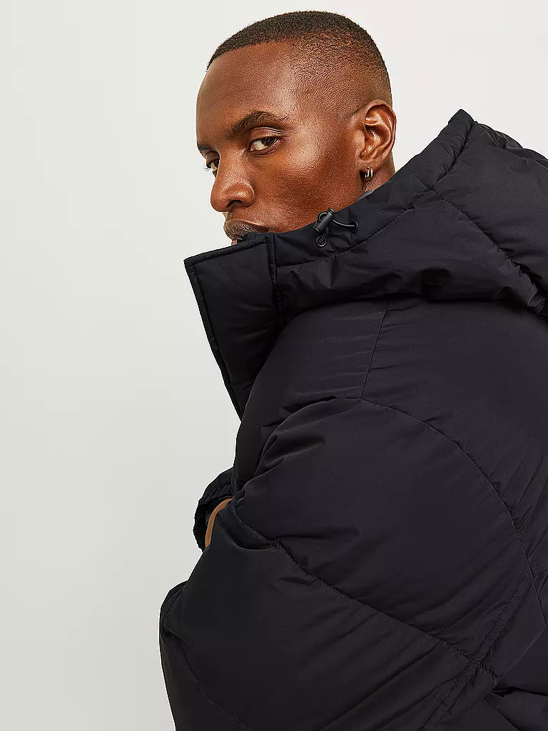 JACK & JONES Steppjacke JJEBRADLEY schwarz
