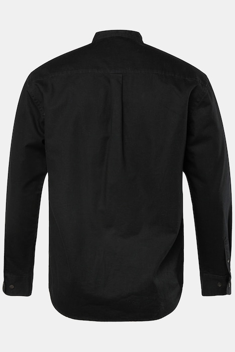 JP 1880 Jeanshemd, Langarm, Stehkragen, Modern Fit, bis 8 XL