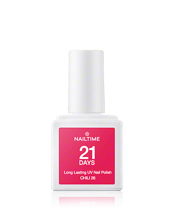 Nailtime 21 Days Long Lasting UV Nail Polish 26 Chili 8ml