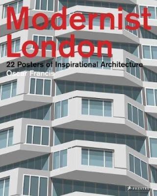 Modernist London: 22 Posters of Inspirational Architecture (Paperback)