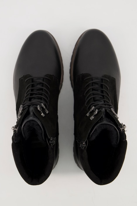 Leder-Boots, Remonte x Elle, Ledermix, Wollfutter, Weite G