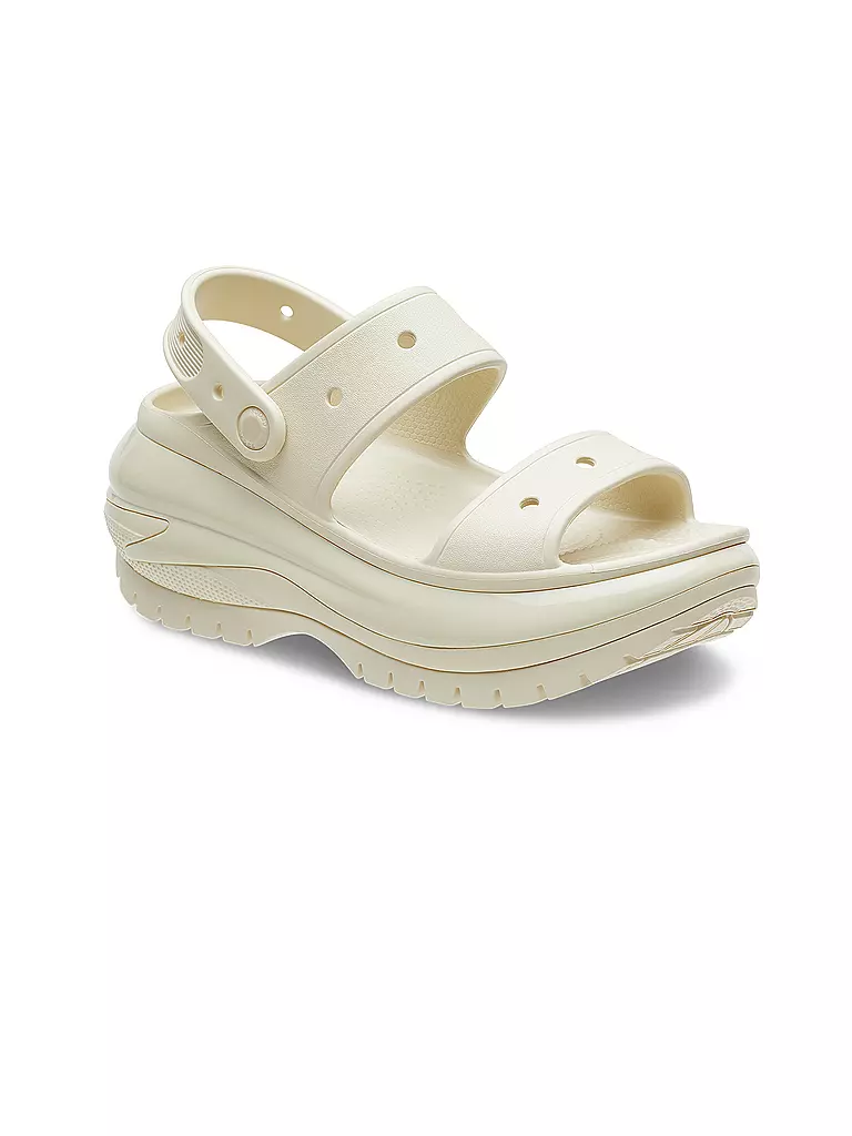 CROCS Pantoletten MEGA CRUSH SANDAL creme