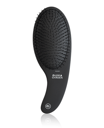 Olivia Garden Essential Care Curve Nylon Bristles Matt Black 1-Stück