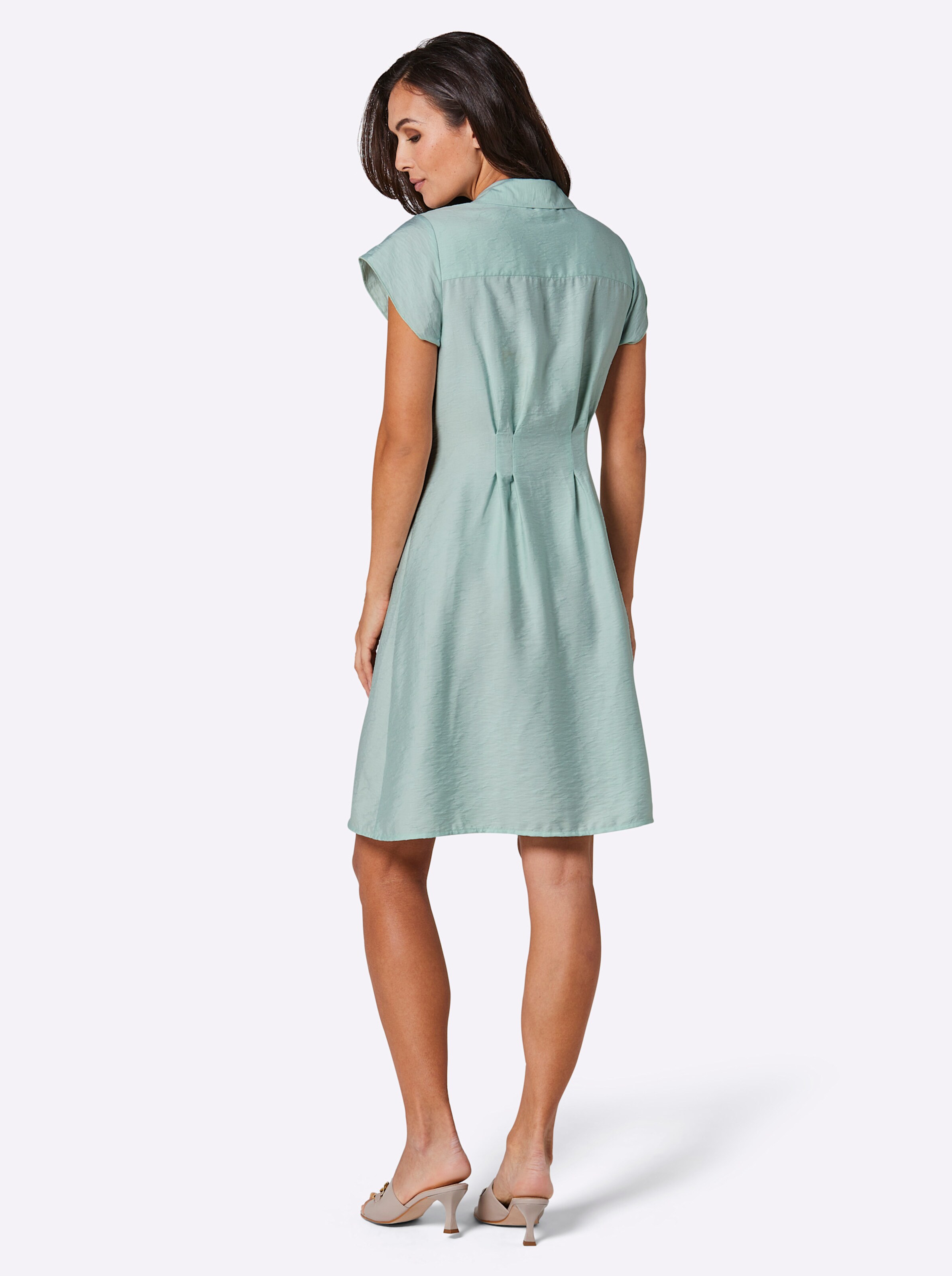CREATION L PREMIUM Modal-Kleid in kalkmint